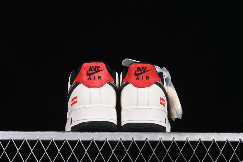 Nike Air Force 1 '07 Low Supreme Snake Year Limited Edition Basketball Shoes with Python Swoosh - DM6688-026