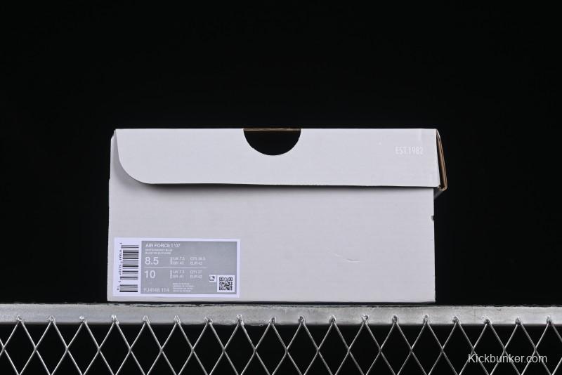 Nike Air Force 1 '07 Low Casual Sneakers with Full-Length Air Cushion - FJ4146-114