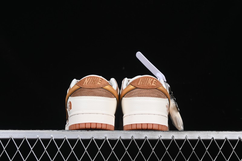 Nike SB Dunk Low The North Face Collaboration Anniversary High-End Customized Low-Top Casual Sneakers - DM6868-020