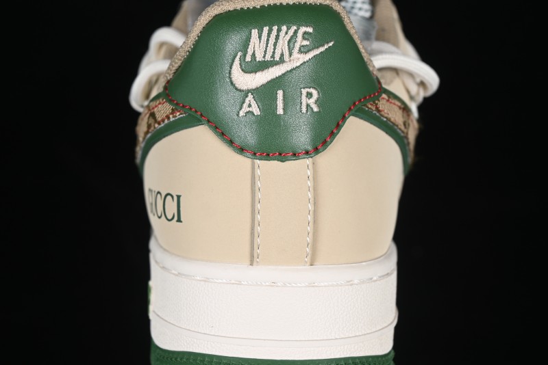 Nike Air Force 1 '07 Low Gucci Collaboration Lace-Up Low-Top Casual Sneakers - SJ1198-102