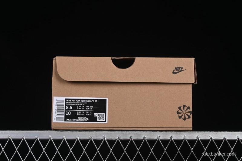 Nike Air Max 90 Terrascape Eco-Friendly Cushioned Running Shoes - DM0033-001