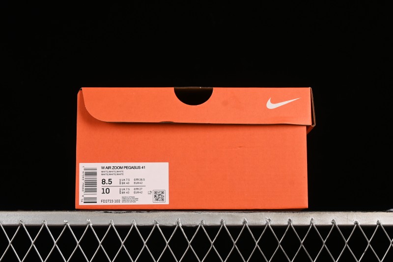 Nike Air Zoom Pegasus 41 Breathable Lightweight Running Shoes with Cushioning - FD2723-102