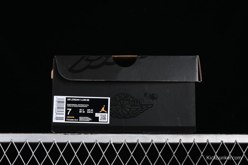 Nike Air Jordan 1 Low "Snkrs Day" Casual Sneakers with Grey Toe Design - FD0399-004