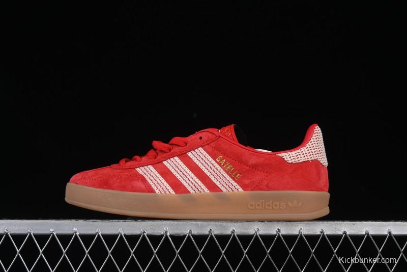 Adidas Originals Gazelle Indoor JI2756 Retro Casual Slip-Resistant Wear-Resistant Low-Top Sneakers