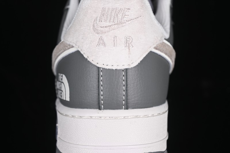 Nike Air Force 1 '07 Low North Face Collaboration Light Grey Two-Tone Low-Top Casual Sneakers - DM6688-046