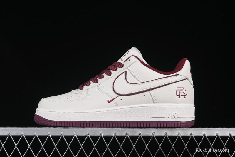 Nike Reigning Champ Air Force 1 '07 Low Casual Sneakers with 3M Reflective Details and Full-Length Air Cushion - RC2369-175