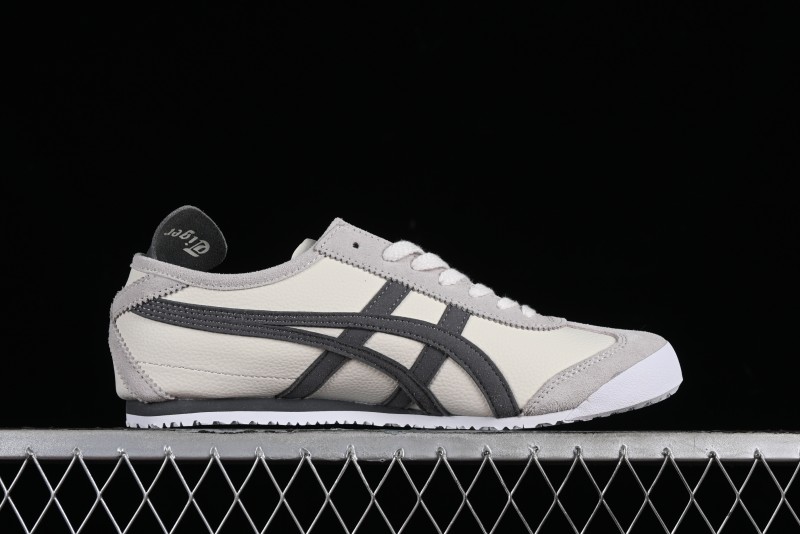Onitsuka Tiger Mexico 66 Low-Top Leather Casual Running Shoes - 1183C076-100