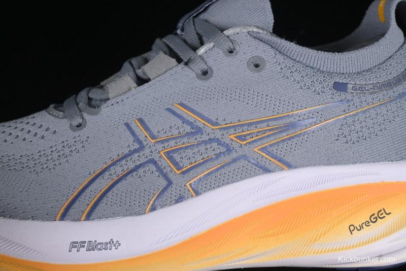 Asics Gel-Nimbus 26 Retro Breathable Casual Shoes Cushioned Men's Durable Running Shoes - 1011B794-020