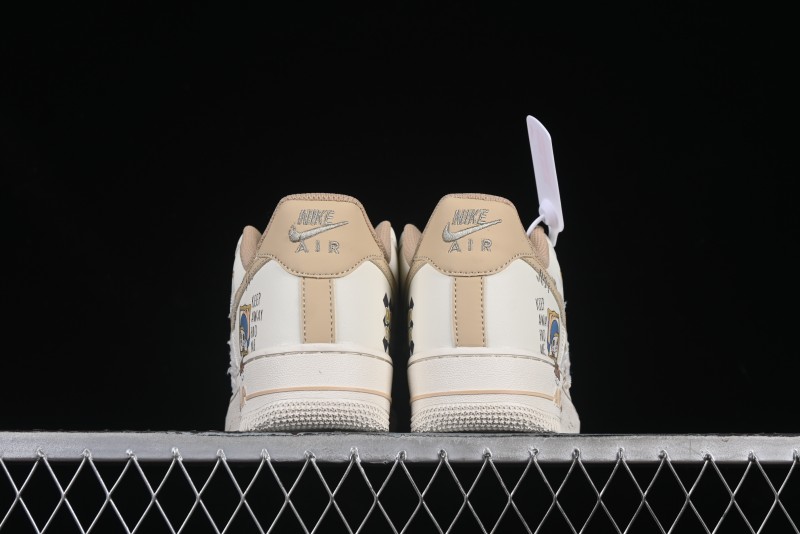 Nike Air Force 1 '07 Low Casual Sneakers with Pop Mart Molly Design - FJ7740-210