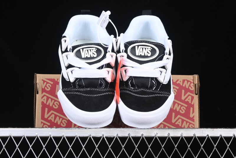 Vans Knu Skool DR Black White New Series Chunky Sneakers - VN000CZUVE9