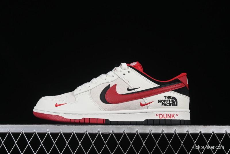 Nike SB Dunk Low The North Face Collaboration Anniversary Edition High-End Custom Sneakers - DJ2024-127