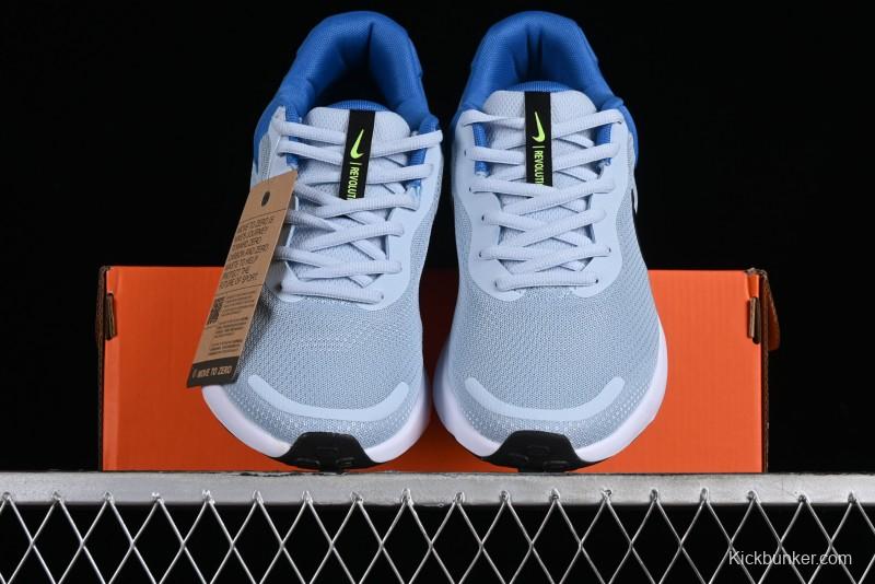 Nike Revolution 7 Wide Low-Top Running Shoes with Breathable Mesh and Durable Cushioning - FB2207-402