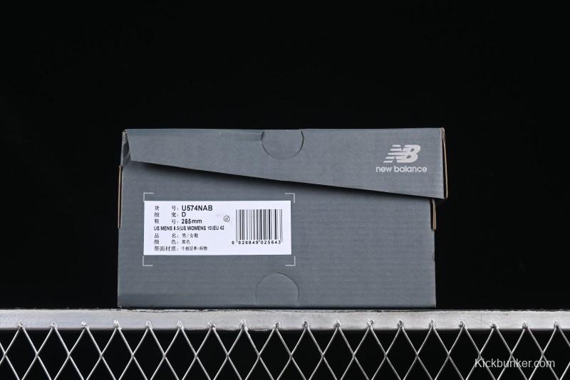 New Balance 574 Series Retro Casual Running Shoes - U574NAB