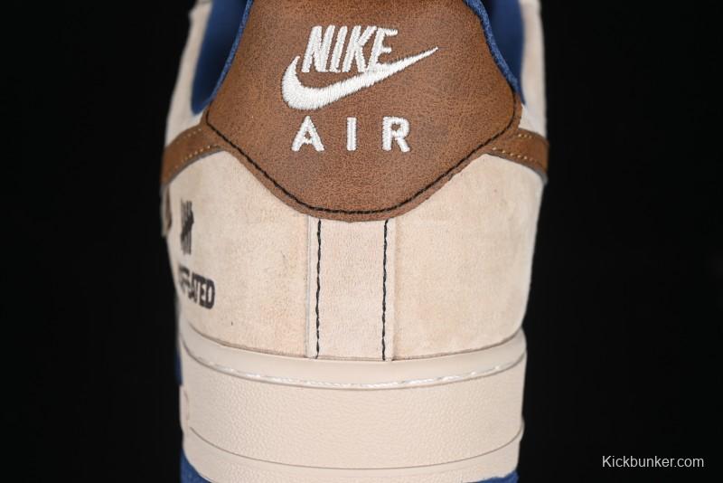 Nike Air Force 1'07 Low Retro Casual Sneakers with Full-Length Air Cushion - KK1988-062