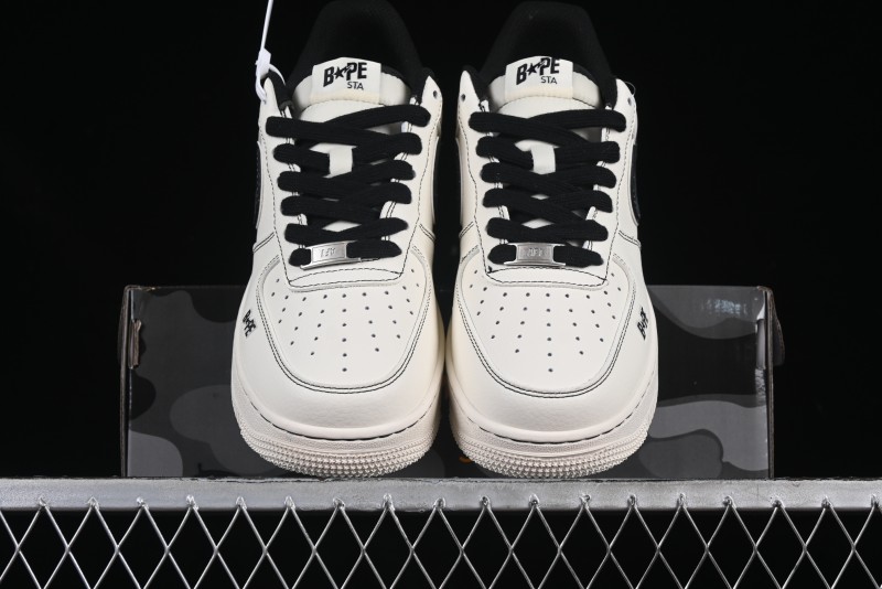 Nike Air Force 1 '07 Low Bape Collaboration Dual Camo Print Casual Sneakers - XS1958-523