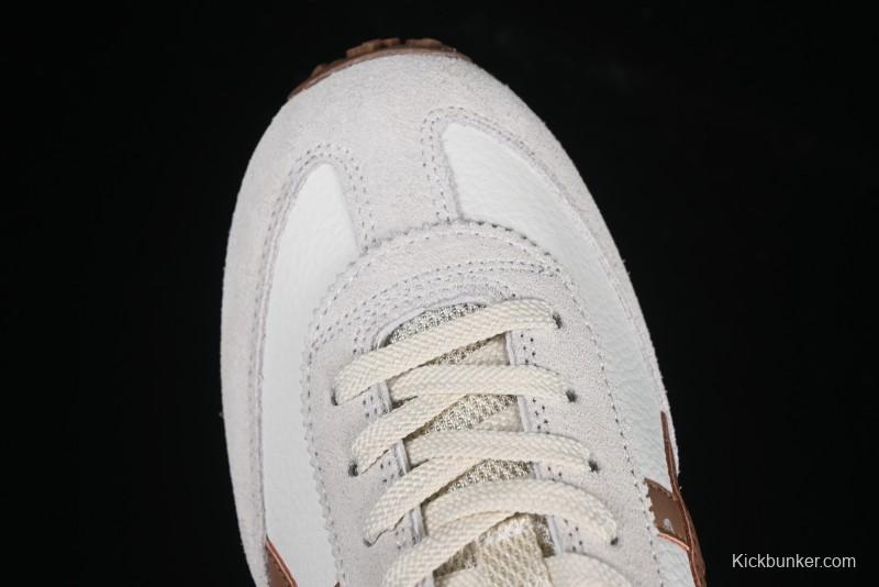 Onitsuka Tiger Serrano Retro Sneakers - White/Brown