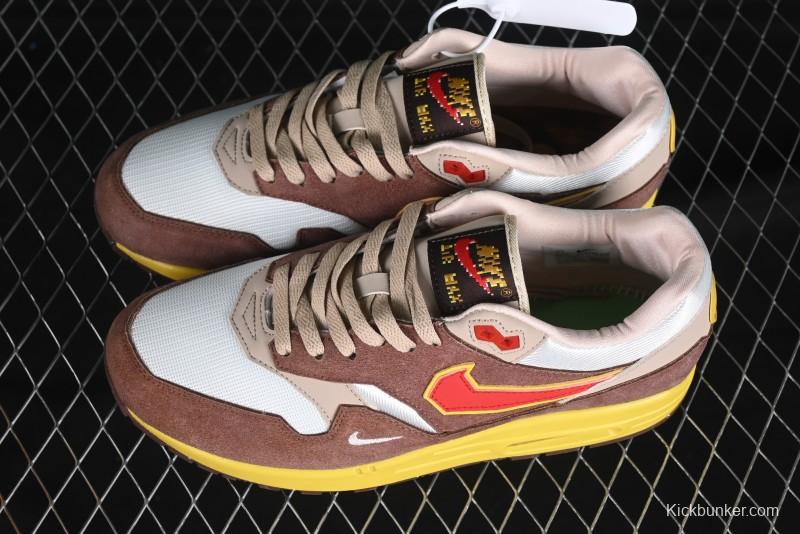 Nike Air Max 1 Retro Running Shoes with Half-Sole Air Cushion - HV5776-200