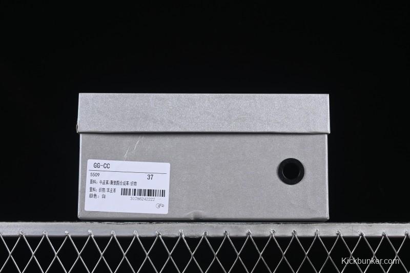 GG-CC Casual Running Shoes with Irregular Design for Trendy Look - 5509 White