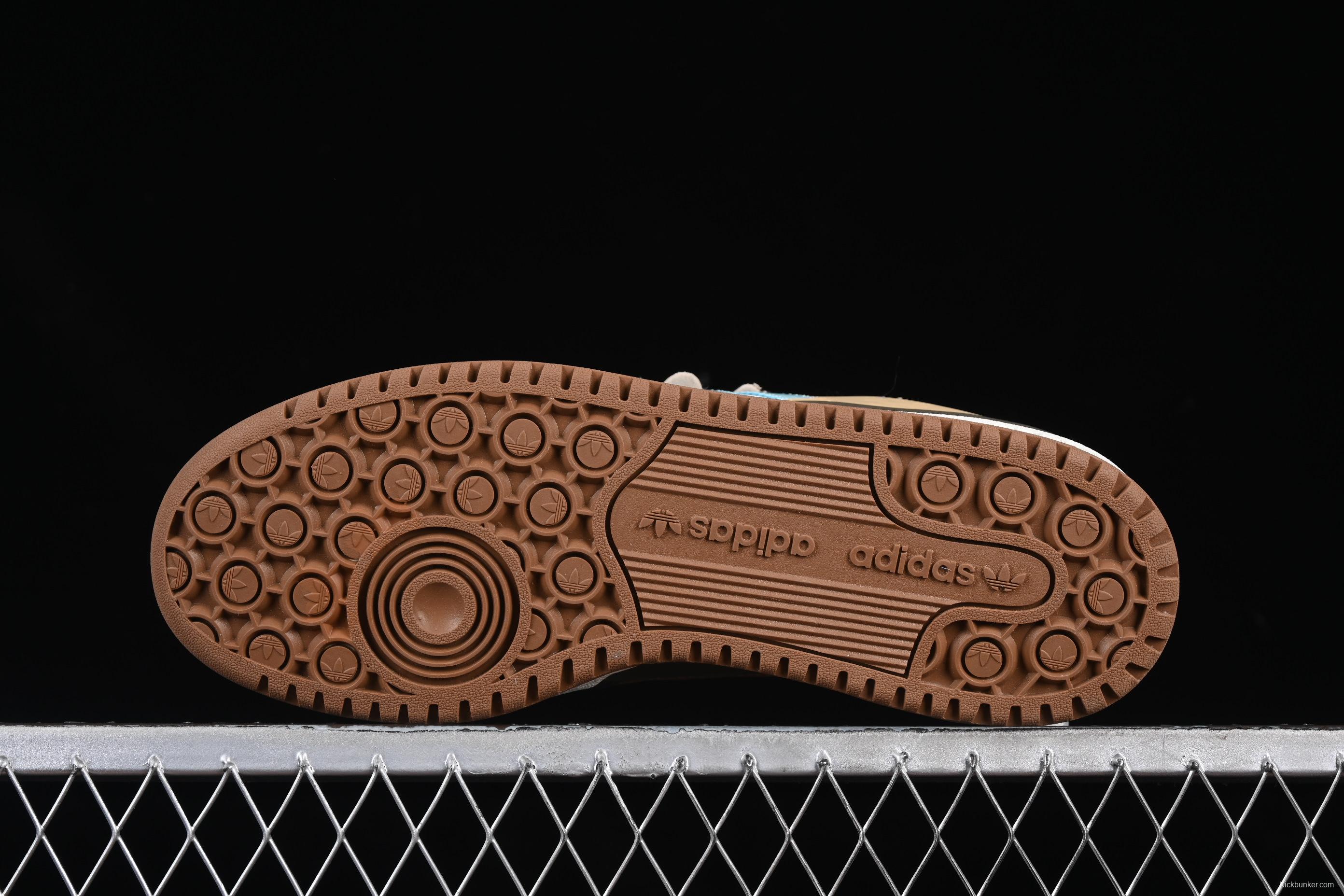 Adidas Forum 84 Low Retro Basketball Shoes - JR8033