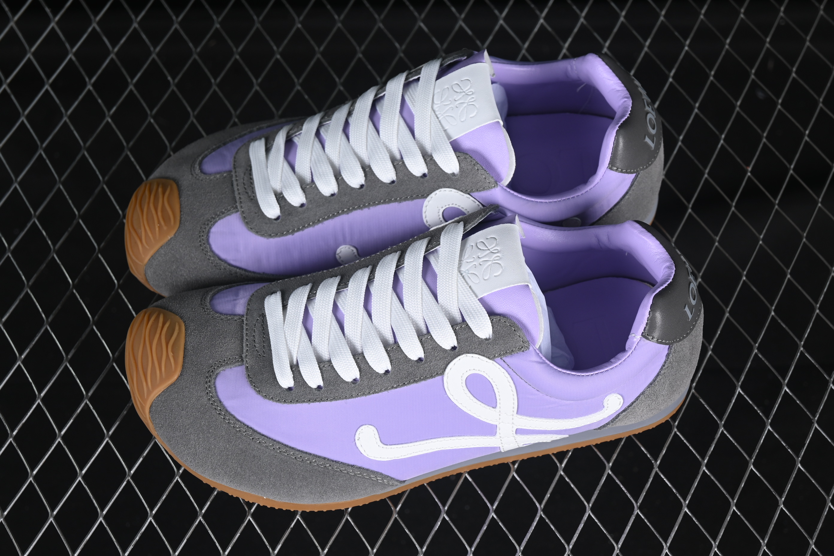 Loewe Ballet Runner 2.0 Sneakers Retro Style Lightweight Casual Shoes - PURPLE
