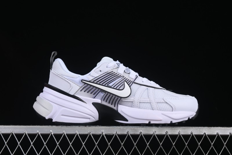 Nike Runtekk V2K Retro Low-Top Running Shoes with Cushlon Midsole and Anti-Slip Design - HF5342-100