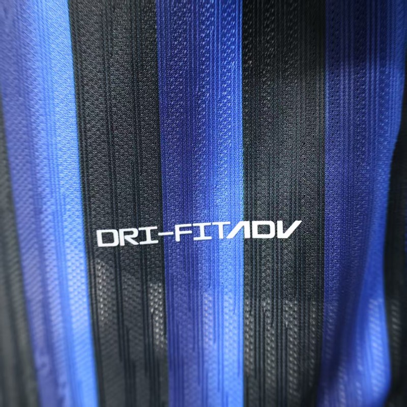 Player Version 25/26 Inter Milan Home Jersey Without Sponsor