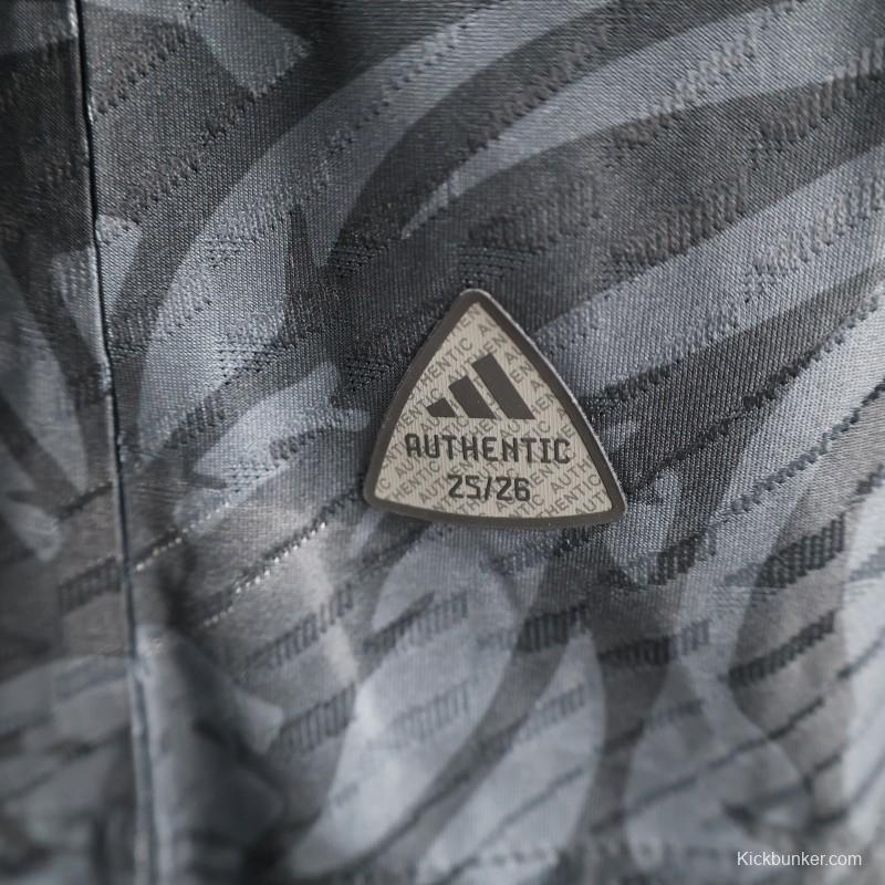 Player Version 25/26 Liverpool Black with Pink Accents Design Jersey