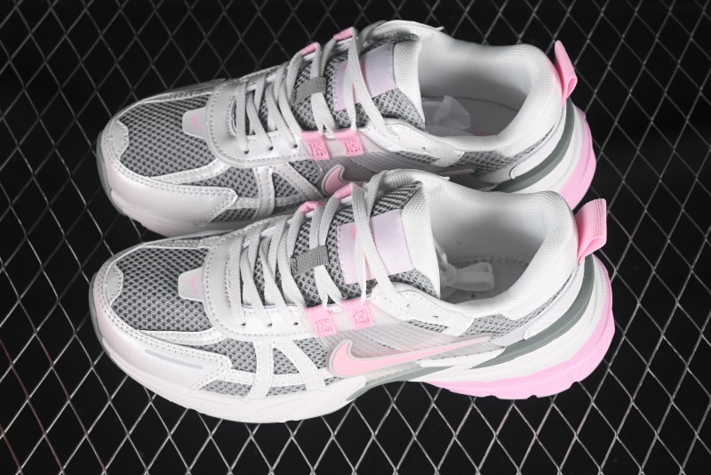 Nike Runtekk V2K Run Cushioned Anti-Slip Retro Low-Top Running Shoes - HQ4046-100