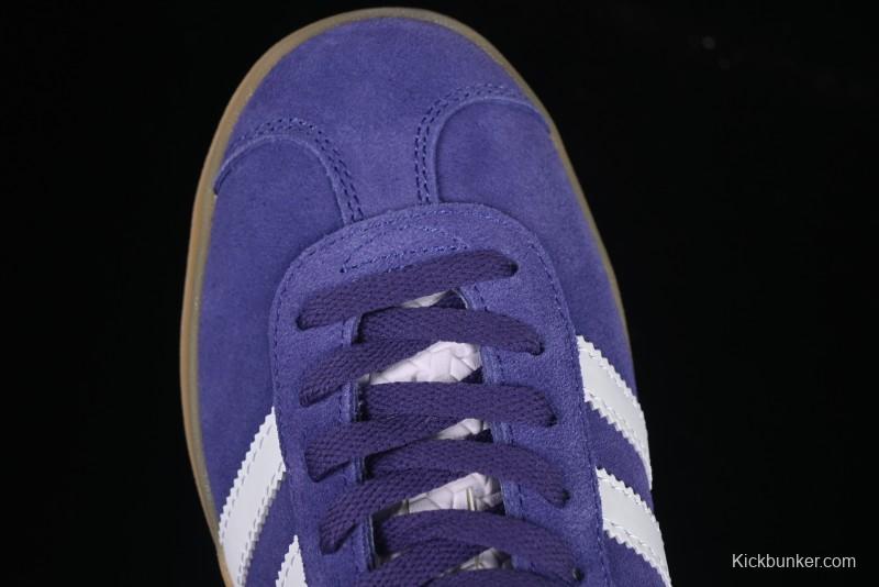 Adidas Originals Gazelle Bold IE0419 Low-Top Sneakers with Thick Sole for Casual Wear, Slip-Resistant and Durable