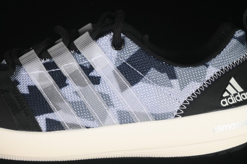Adidas Climacool Boat Lace Graphic Running Shoes with Breathable Mesh and Cushioned Sole - BA8397