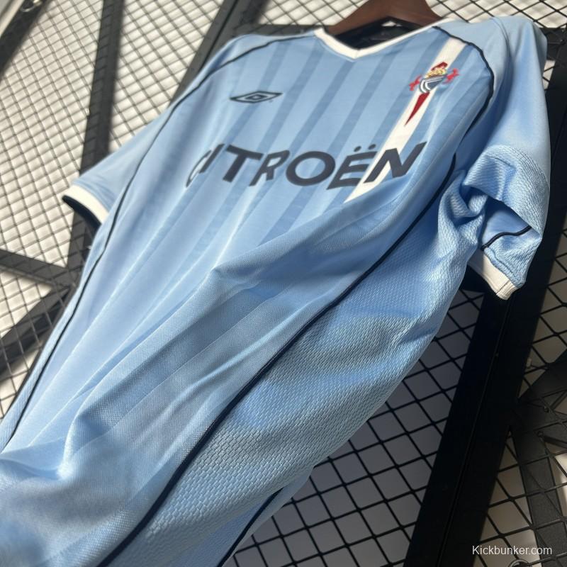 01/02 Retro Celta Home Jersey