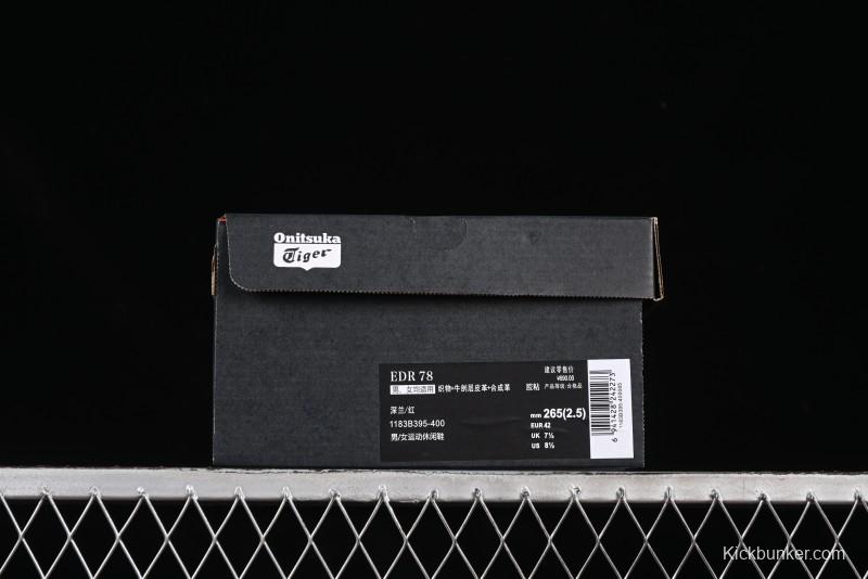 Onitsuka Tiger Edr 78 Low-Top Running Shoes Comfortable Slip-Resistant Durable - 1183B395-400