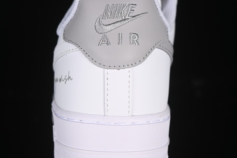 Nike Air Force 1 '07 Low Custom Official Hot Style 2D Theme White Gray Spray Paint Casual Sneakers - CW2288-111