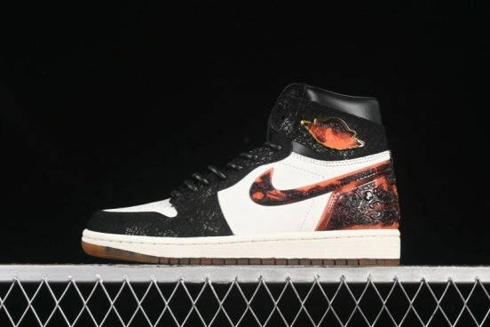 Nike Air Jordan 1 High Retro OG "CNY" Basketball Shoes with Traditional Chinese Auspicious Elements - IB3165-091