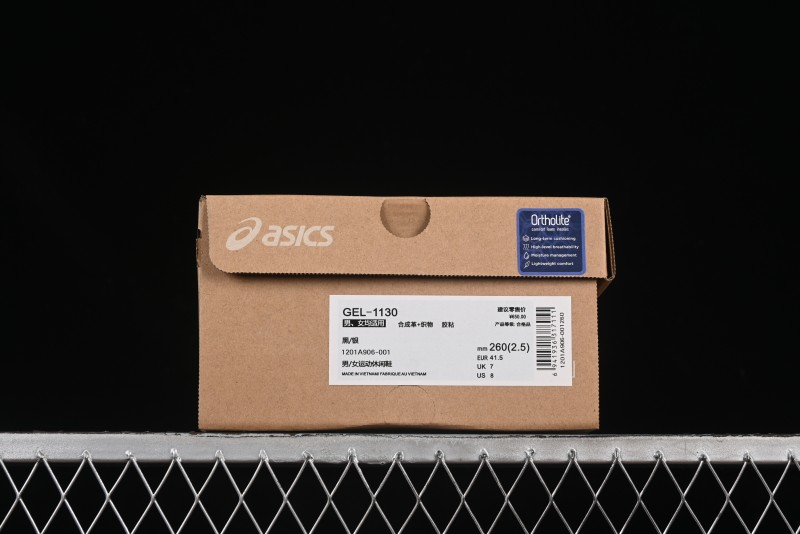 Asics Tiger GEL-1130 Low-Top Casual Running Shoes with Outdoor Style and GEL Cushioning - 1201A906-001
