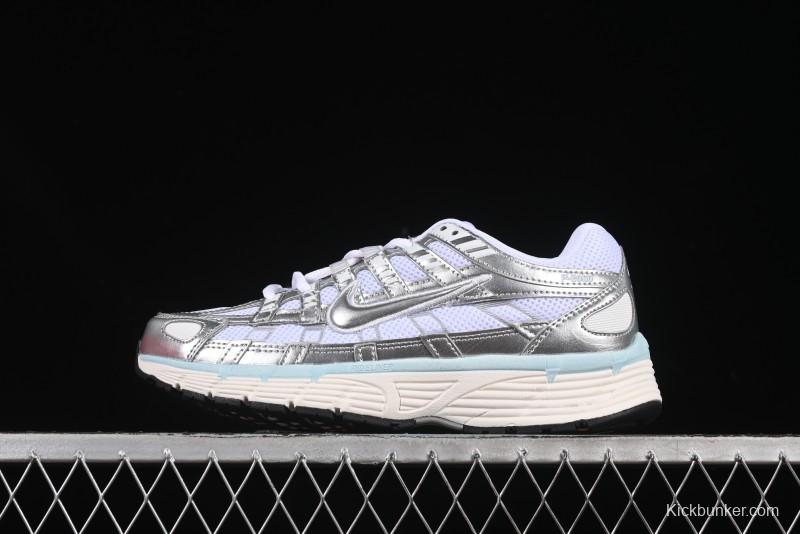 Nike P-6000 Premium Retro Casual Sneakers with Lightweight Design - BV1021-108