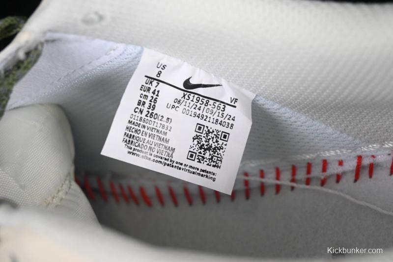 Nike Air Force 1'07 Low Gucci Collaboration Green Grey Pattern Casual Sneakers - XS1958-563