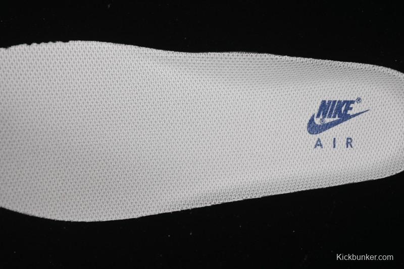 Nike Air Force 1'07 Low Balenciaga Collaboration Blue Woven Label Low-Top Casual Sneakers - DF0188-062