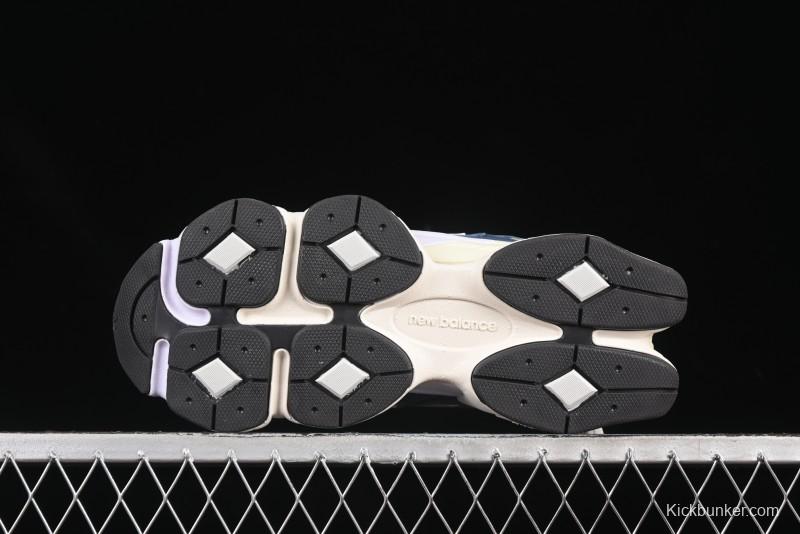 New Balance NB9060 Series Retro Casual Running Shoes with ABZORB Cushioning Technology - U9060LBB