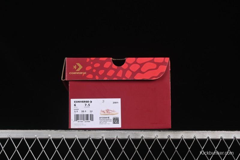 Converse Run Star Trainer Snake Year Limited Edition Non-Slip Wear-Resistant Training Shoes - A13344C