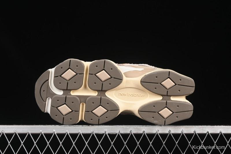 New Balance NB9060 Series Retro Casual Running Shoes with ABZORB Cushioning - U9060NTB