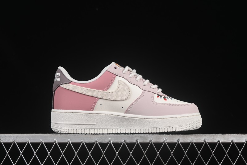 Nike Air Force 1'07 Low Casual Sneakers with Full-Length Air Cushion - IB8874-111