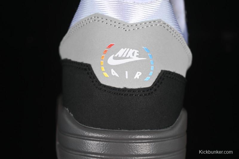 Nike Air Max 1 Retro Running Shoes with Half-Sole Air Cushion - IB9898-001