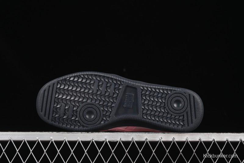 Onitsuka Tiger Tokuten Low-Top Casual Sneakers with T-TOE Reinforcement and Indoor Rubber Outsole - 1183B938-100