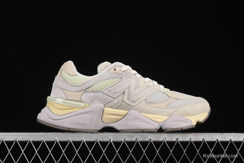 Joe Freshgoods x New Balance 9060 Retro Casual Running Sneakers with ABZORB Cushioning - U9060EEP
