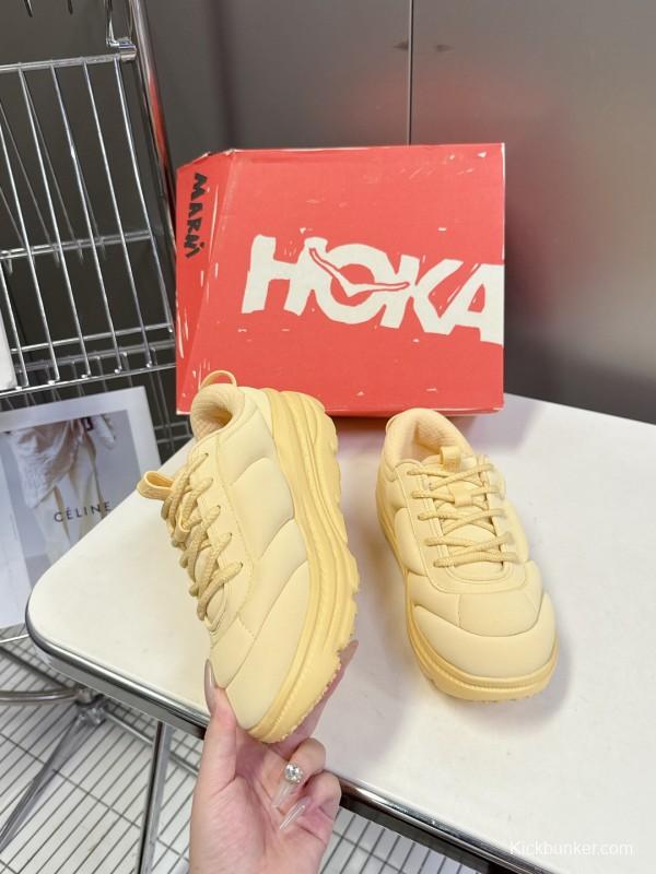 MARNI HOKA Puff Bread Sneakers Athletic Shoes - Bondi B3LS