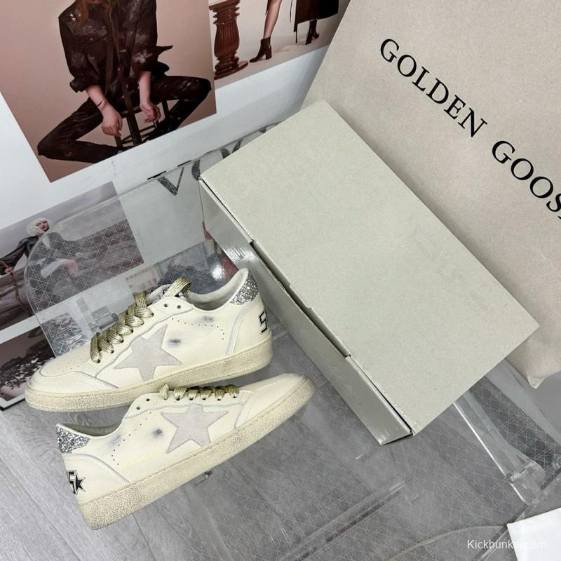 2024 Unisex GGDB White Grey Leather Suede Sneakers MJ00260