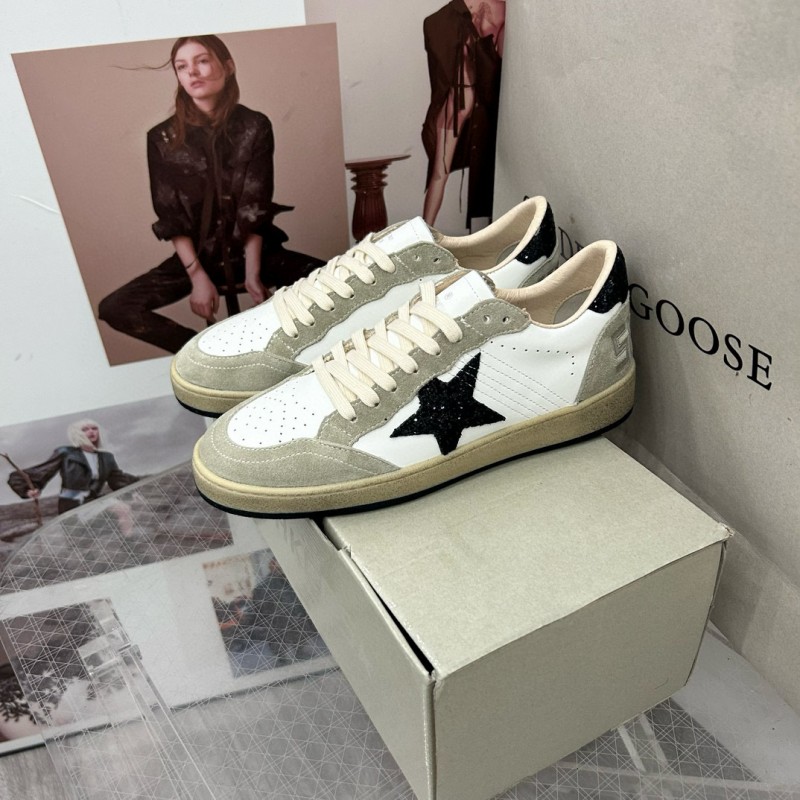 2024 Unisex GGDB White Black Suede Leather Sneakers MJ00260