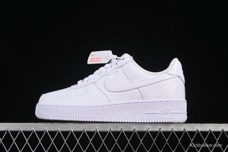 Nike Air Force 1 '07 Low Casual Sneakers with Full-Length Air Cushion - HF2893-100