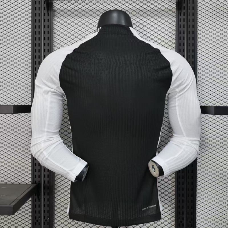 Player Version 25/26 Corinthians Home White Long Sleeve Jersey